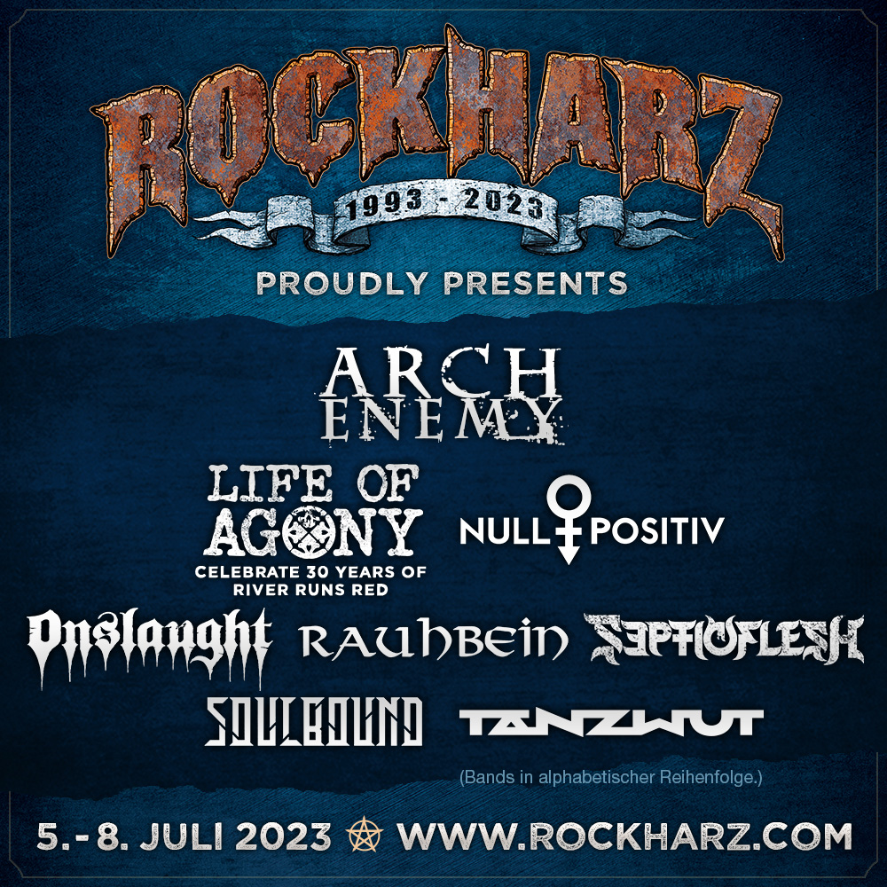 ROCKHARZ 2023: Eight new bands - ROCKHARZ Festival
